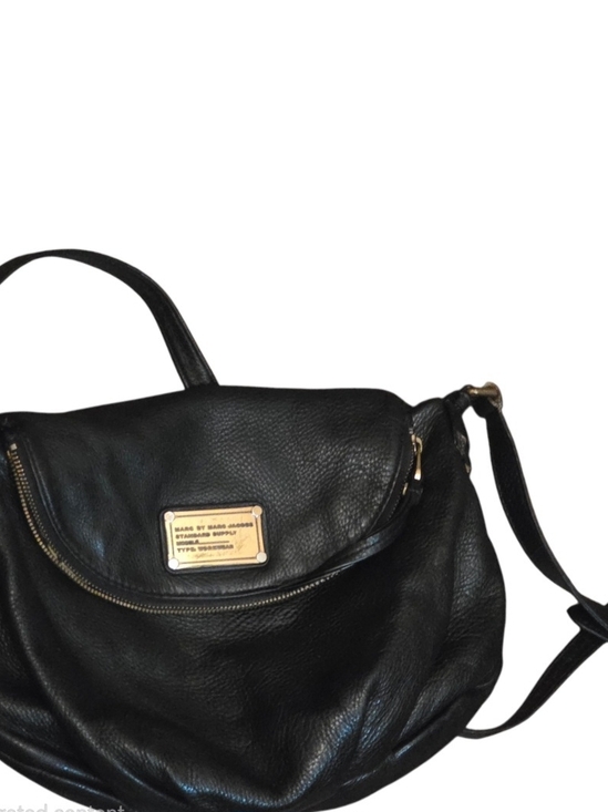 Marc By Marc Jacobs Handbags - Marc by Marc Jacobs Black Leather Shoulder Bag Slouchy Crossbody Hobo Purse